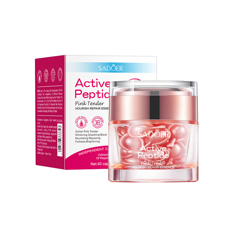 Active Peptides Nourish and Moisturize Women's Private Places Fade Melanin Powder and Tender Essence Capsules - Image 2
