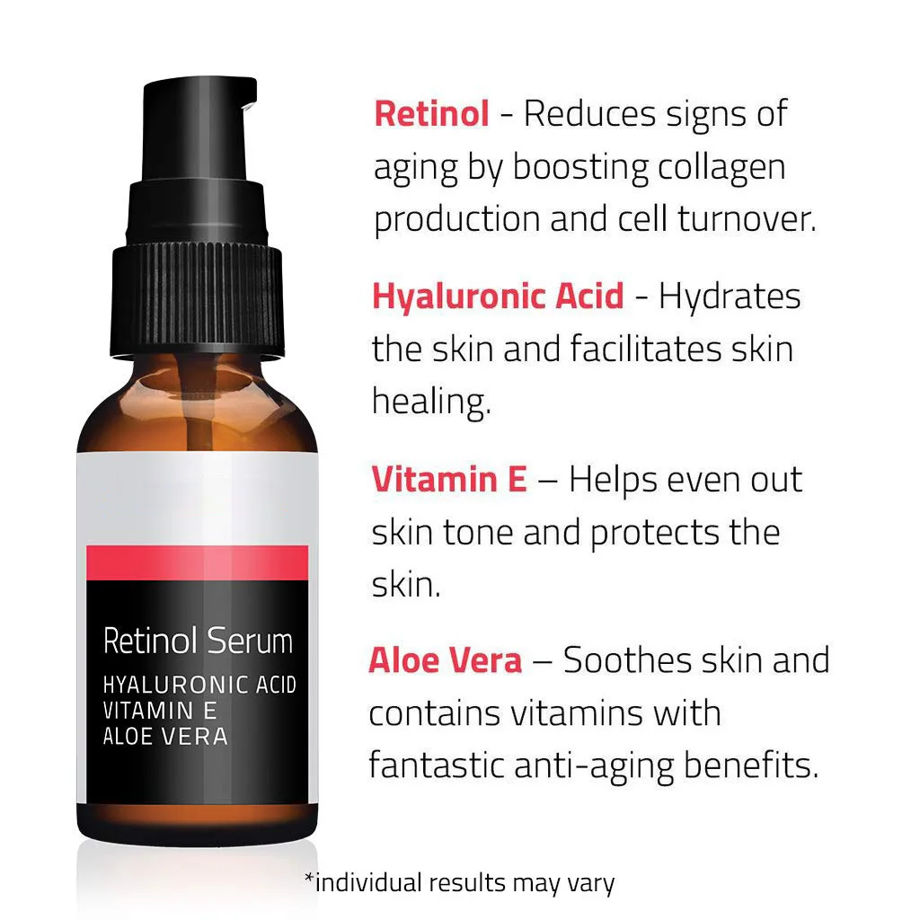 "Best Korean Face Gift Set 20% Vitamin C + 5% Hyaluronic Acid + 2.5% for Retinol Cream" - Image 4