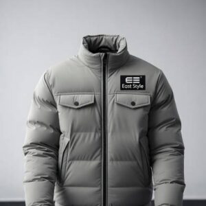 Solid Winter Jacket For Men