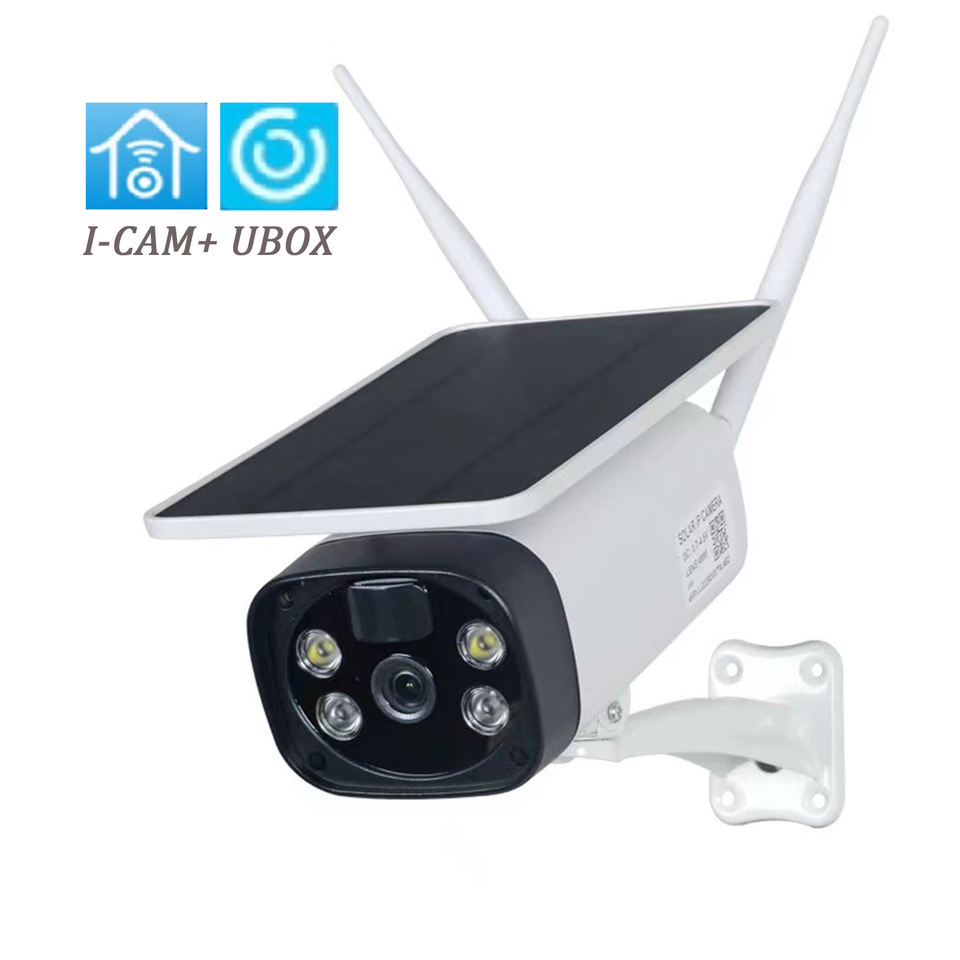Solar Powered Cellular Security 4G Camera