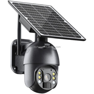Wireless 4G Network Outdoor Solar CCTV Camera