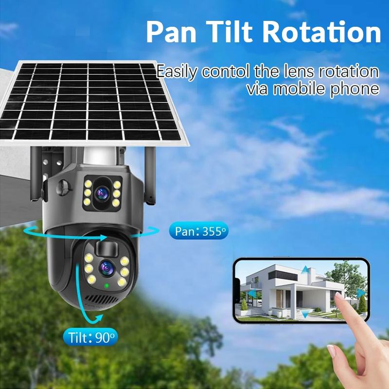 4MP 4G WiFi Solar CCTV Camera - Image 4