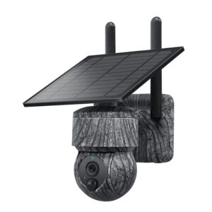 4G Gray Color Solar CCTV Camera