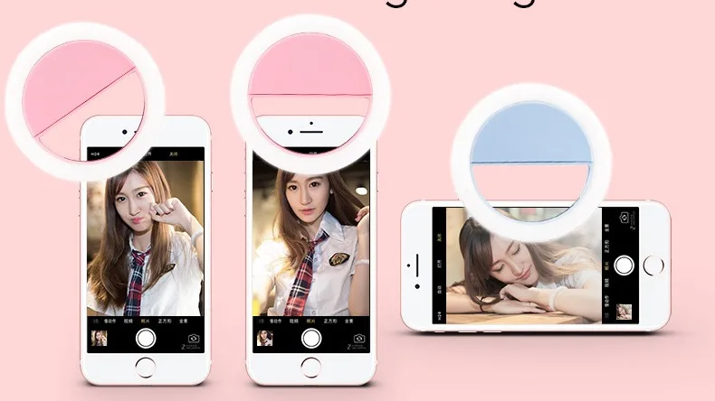 Innovative Mini Fill Led Selfie Light Ring Light for Smart Phone - Image 2