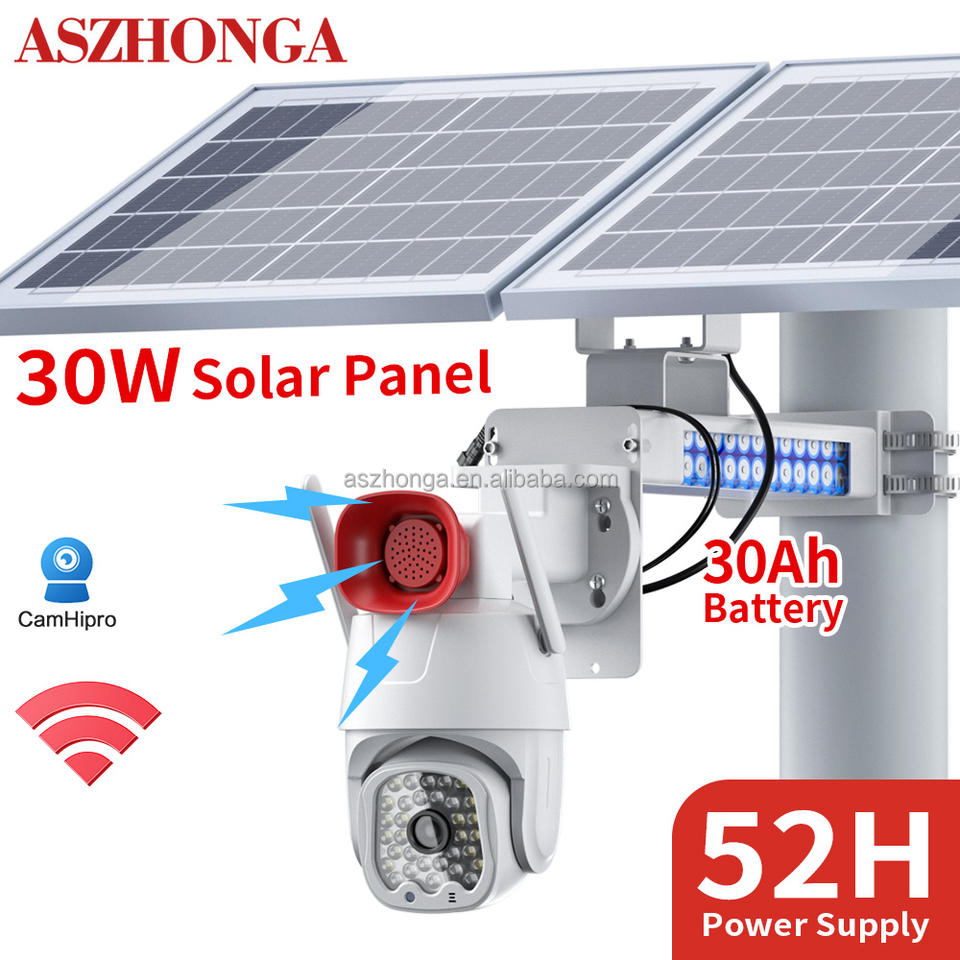 Solar Power Wireless PTZ CCTV Surveillance Camera - Image 3