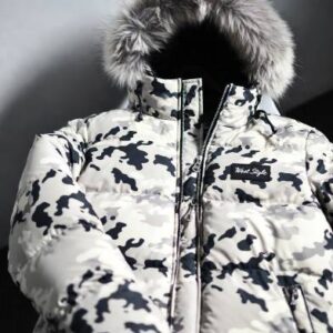 Solid Padded Winter Jacket For Women