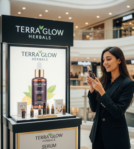 Terra Glow Mall Show Case